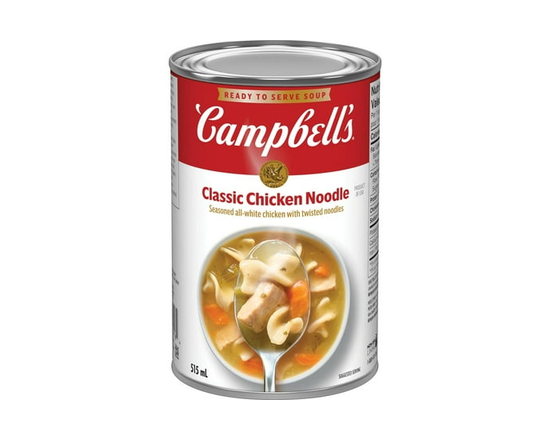Campbell's® Ready to Serve Classic Chicken Noodle Soup, Shelf Stable - 515 mL