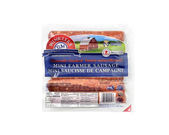 Winkler Meats 100641 Farmers Sausage Minis
