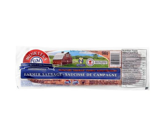 Winkler Meats 100641 Farmers Sausage Twins