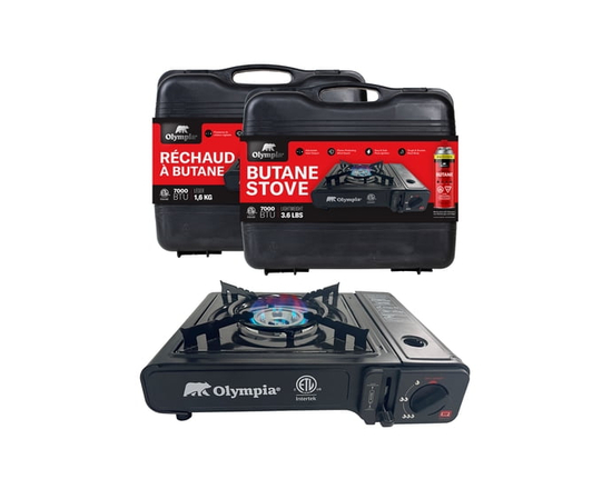 Olympia Butane Stove for Outdoor Cooking - S