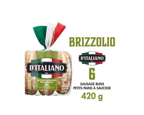 D'Italiano Brizzolio Sausage Buns
