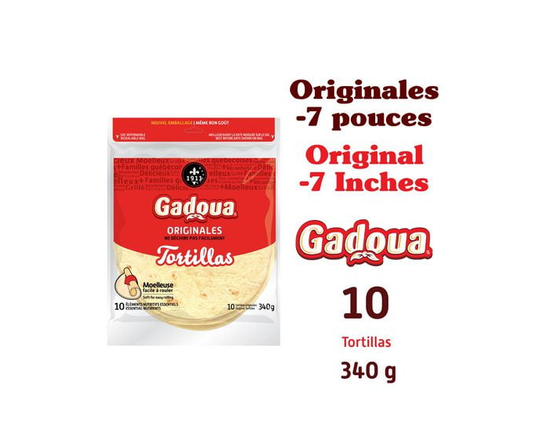 Gadoua Tortillas originales 7" moyennes