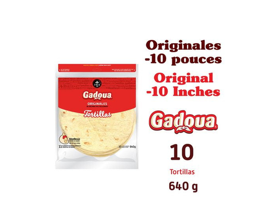 Gadoua Tortillas originales 10" grandes