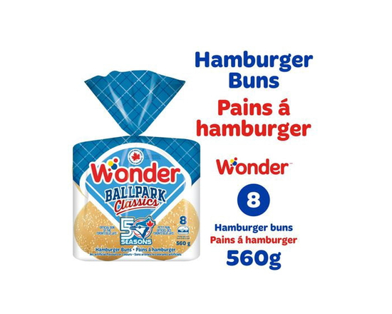 Wonder Ball Park Classic Hamburger Buns