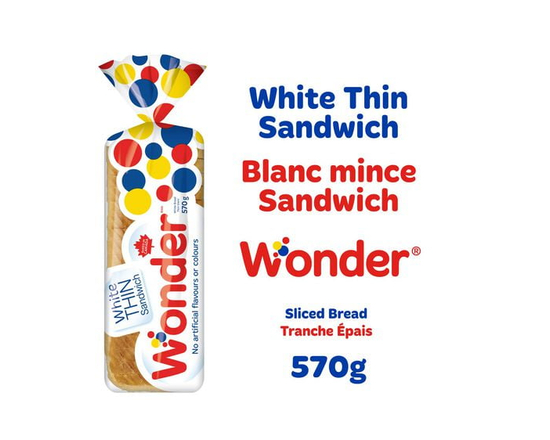 Wonder White Thin Sandwich Bread