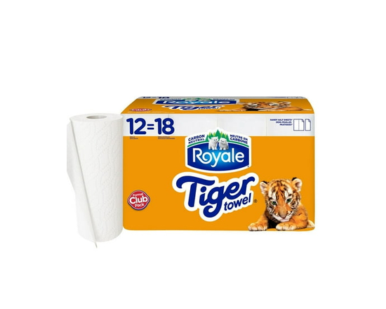 Royale Ultra Strength Paper Towel 12 Rolls, 74 Sheets Per Roll