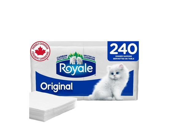 Royale Lunch Napkins, 1 ply, 240 paper napkins