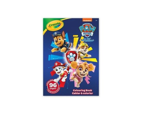 Crayola 96 Page Colouring Book, Paw Patrol