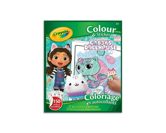 Coloriage et autocollants Crayola, Gabby et la maison magique