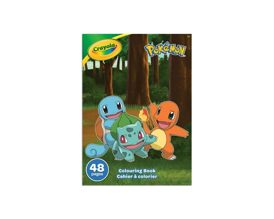 Crayola Pokémon Colouring Book, 48 Pages