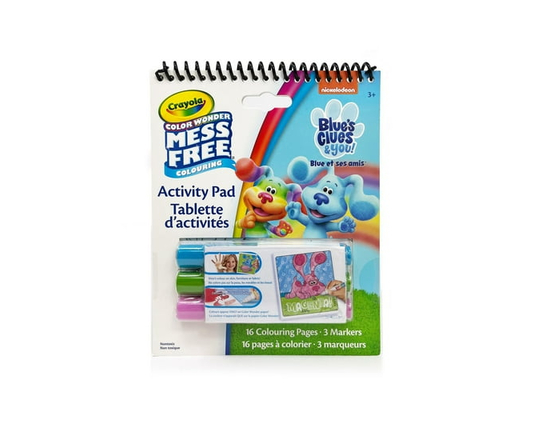 Crayola Color Wonder Mess-Free Travel Activity Pad, Blue’s Clues