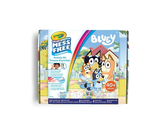 Crayola Color Wonder Mess-Free Bluey Activity Kit