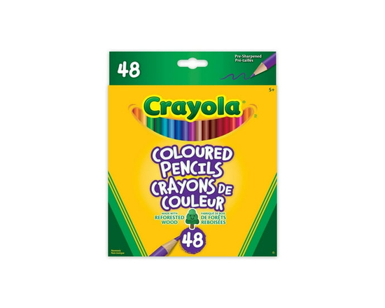 Crayola Coloured Pencils, 48 Count