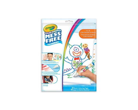 Bloc à dessing Color Wonder Mess Free Colouring Drawing de Crayola