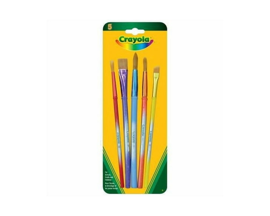 Crayola  5 Count Paint Brushes