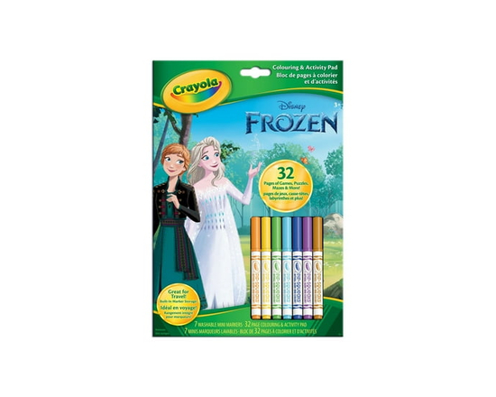 Crayola Colouring & Activity Pad, Disney Frozen 2