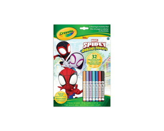 Bloc colorier & activités, Spidey et ami