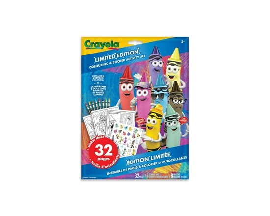 Ensemble de coloriage et d'activités Crayola édition limitée