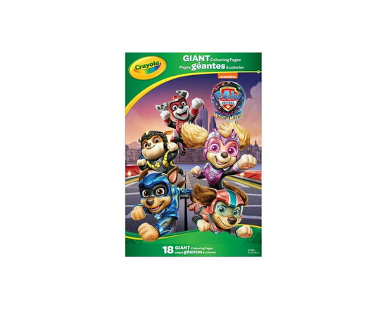 Crayola Giant Colouring Pages, PAW Patrol