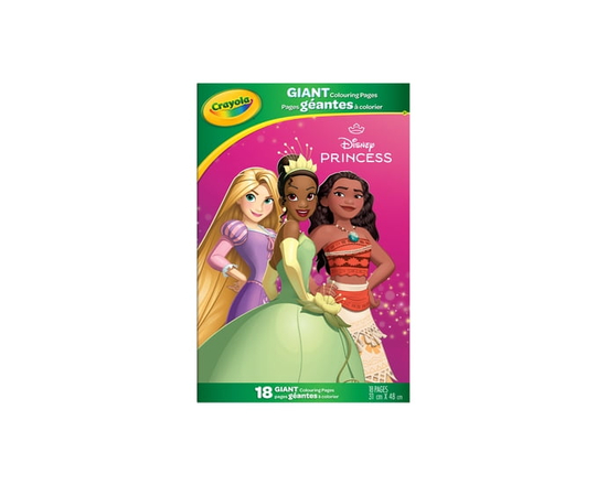Crayola Giant Colouring Pages, Disney Princess