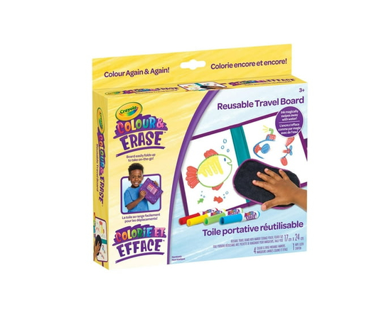Crayola Colorie et efface toile portative réutilisable