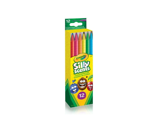 Crayola Silly Scents Twistables Coloured Pencils, 12 Count - As Specified