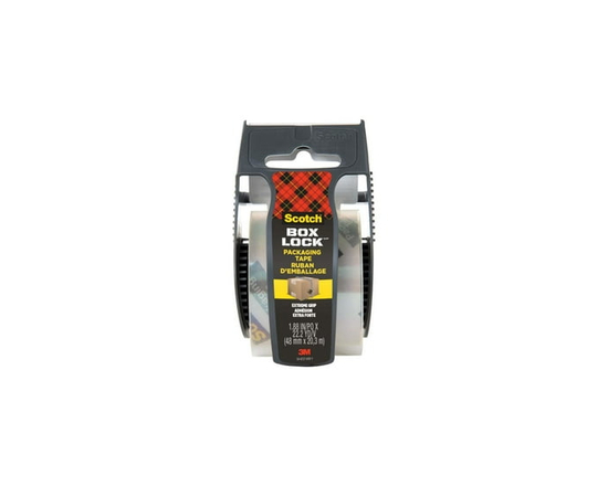 Scotch® Box Lock™ Packaging Tape 195-EF, 1.88 in x 22.2 yd (48 mm x 20.3 m), with Dispenser - 1.88 in x 22.2 yd