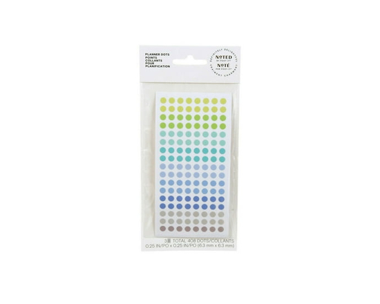 Post-it® Planner Dots NTD-PD-GB-EF, .25 in x .25 in (6.3 mm x 6.3 mm) - 1/4 INCH
