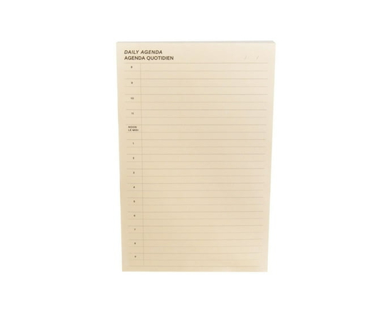 Post-it® Printed Notes, Planner, Daily Peach - RECTANGULAR