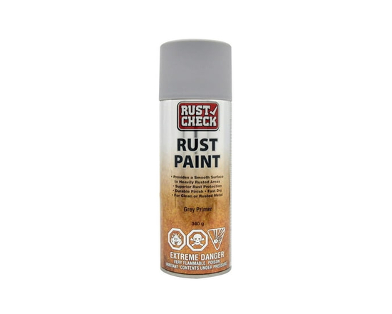Rust Check Grey Primer Rust Paint - 340g