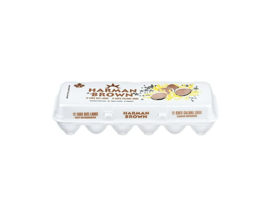 Harman Large Brown 12 Eggs - L