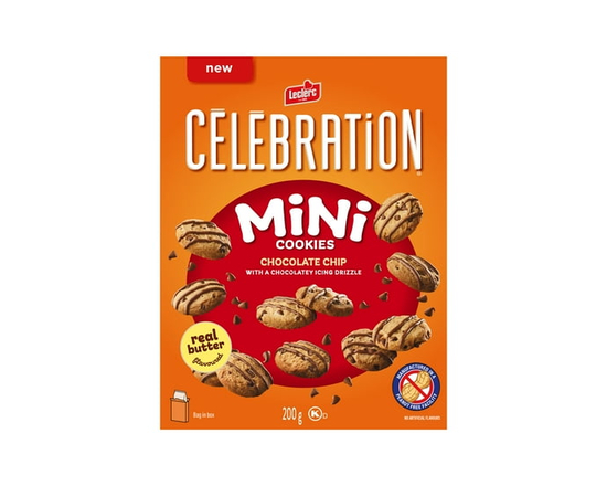 Celebration Chocolate Chip Mini Cookies, 200g - 200g