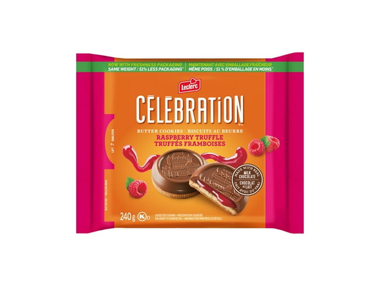 Biscuit Chocolat Truffés Framboises - 240G