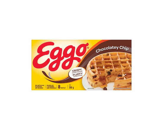 EGGO Chocolatey Chip Waffles, 280g (8 waffles) - 280g
