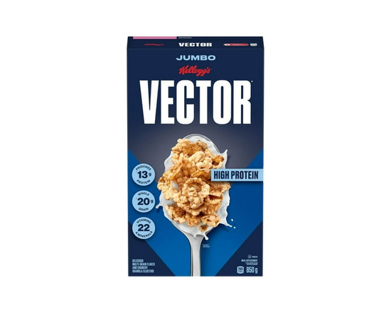 Kellogg's Vector Meal Replacement Jumbo, 850g, Cereal - Large Format