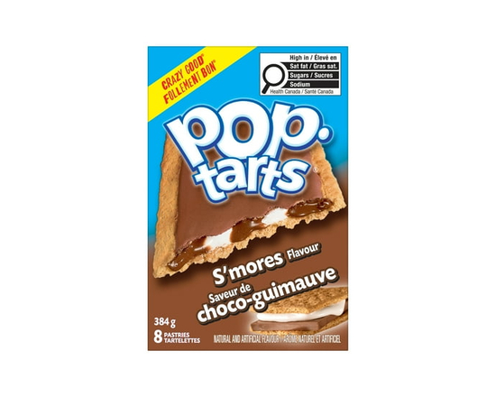 Kellogg's Pop-Tarts toaster pastries, S'mores 384 g - 8 pastries - 384 g