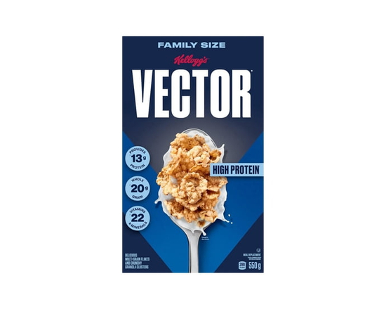 Kellogg's Vector Meal Replacement Cereal 550g - 550g