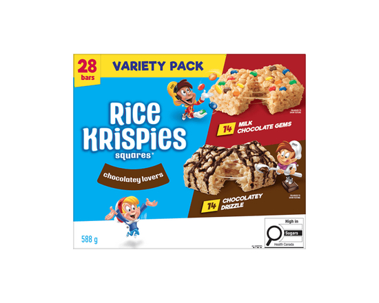 Rice Krispies Variety Pack, 28 bars - L