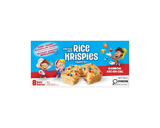 Kellogg's Rice Krisipes Squares Bars 176g, 8 Bars - 176 g