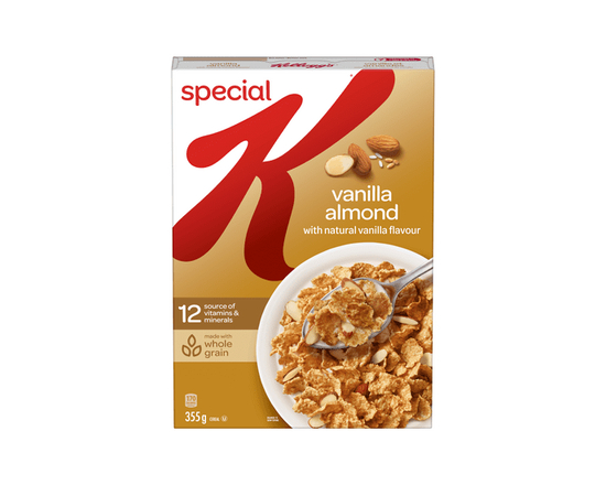 Kellogg's Special K Vanilla Almond Cereal, 355g - 355 g