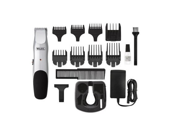 Wahl Rechargeable Beard Trimmer - Model 3243 - 3.50" x 5.50" x 10.75"