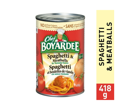 Chef Boyardee® Spaghetti And Meatballs in Tomato Sauce - 418g