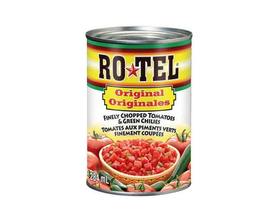 ROTEL Original Chopped Tomatoes & Green Chiles - 284 mL