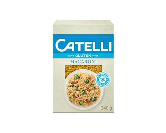Catelli Gluten Free Macaroni Pasta, 340g - 340 g