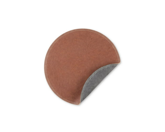 Better Homes & Garden Persia Placemat, Brown, 15" Round, 1 Piece - 15in rond
