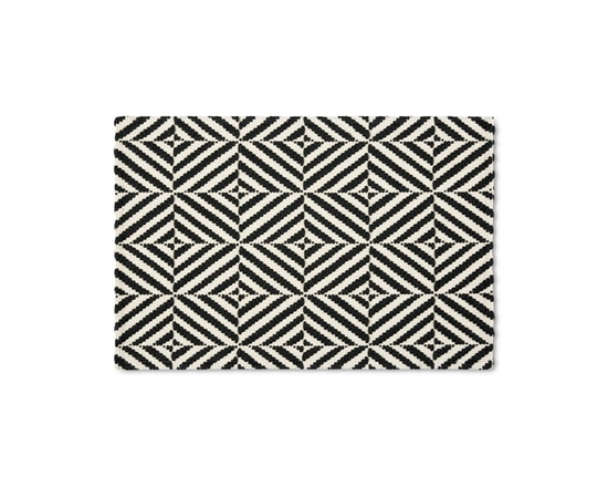 Tapis de cuisine Mainstays Montana, 45,72 l x 68,58 L - 18X30 (Noir)