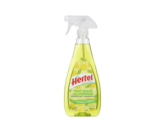 Hertel Disinfectant Lemon and Verbena, 700ml