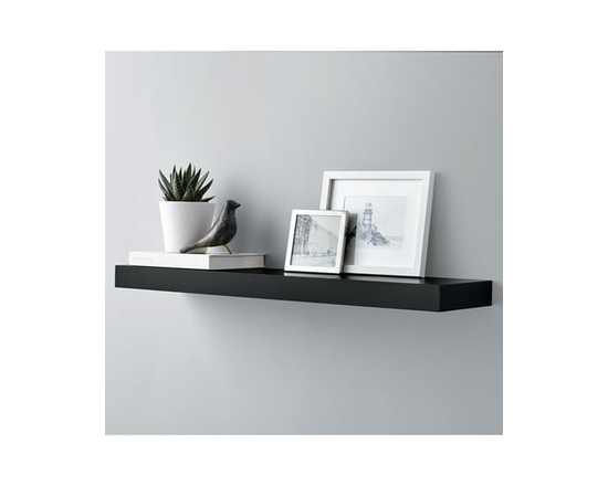 Hometrends 35 inch Floating Shelf Black - 35 inch