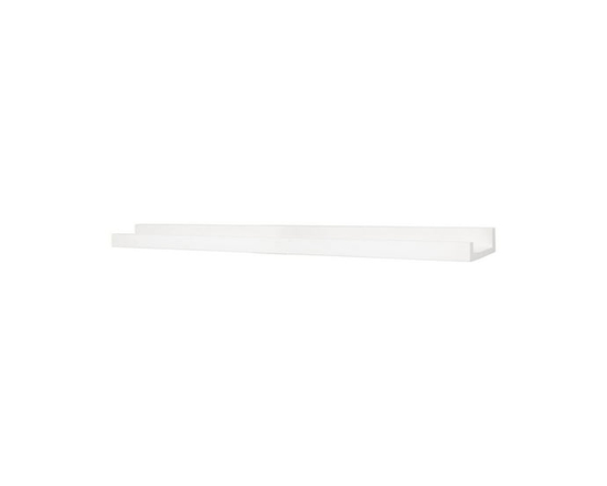 Kiera Grace Edge Picture Frame Floating Ledge, 36 x 4 inches, White