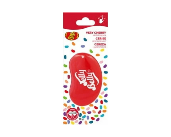 Jelly Belly 3D Hanging Air Freshener - Very Cherry - One Size